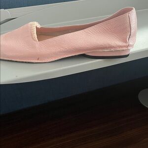 Chic Pink Flats for Women Vintage 8m Fine leather uppers,
